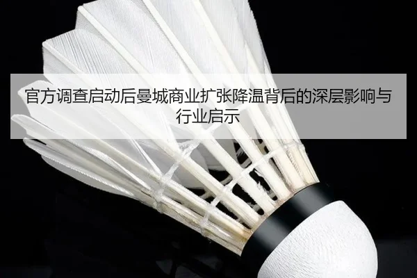 官方调查启动后曼城商业扩张降温背后的深层影响与行业启示